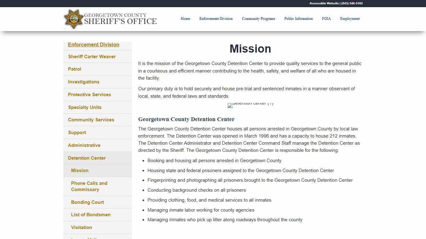 Mission - GCSheriff.org